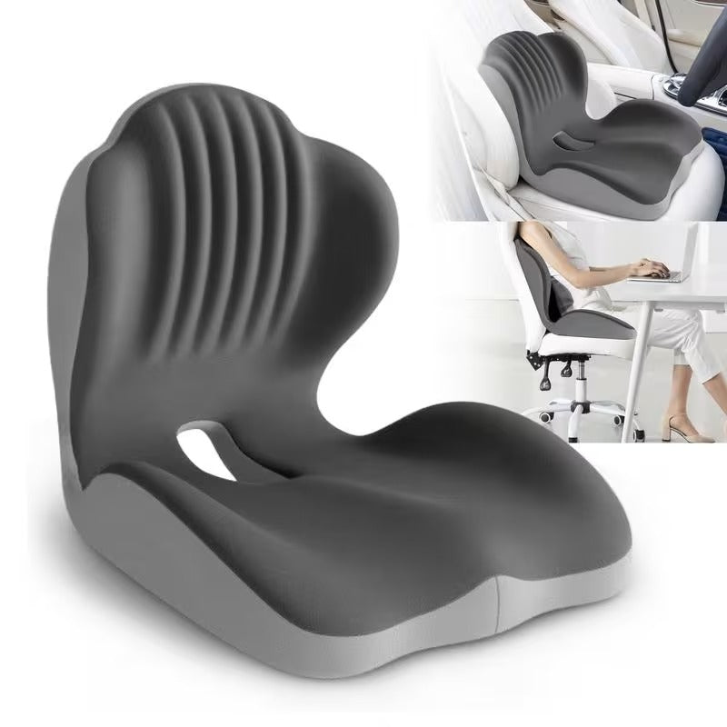 Cojín Elvix™ Ergonómico – Alivio Lumbar y de Coxis