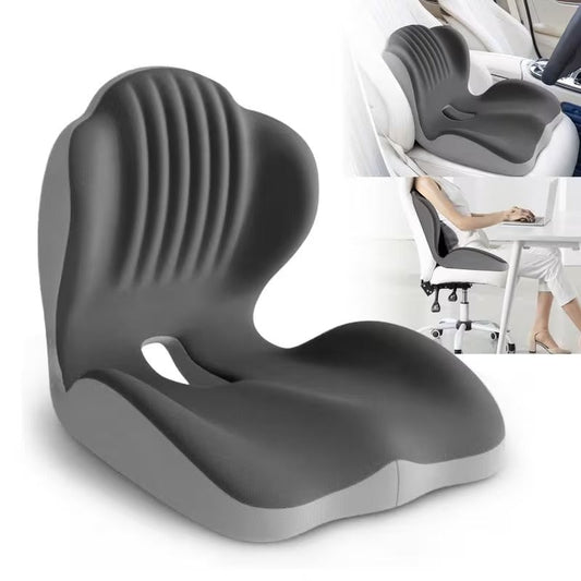 Cojín Elvix™ Ergonómico – Alivio Lumbar y de Coxis