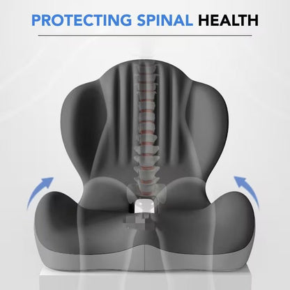 Cojín Elvix™ Ergonómico – Alivio Lumbar y de Coxis